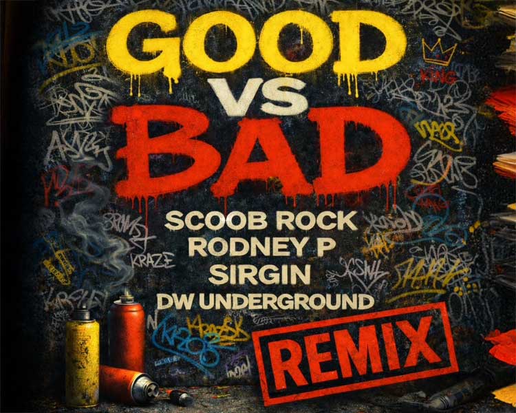 Scoob Rock & DW Underground & Rodney P & Sirgin Connect For This 'Good vs Bad' (Remix)